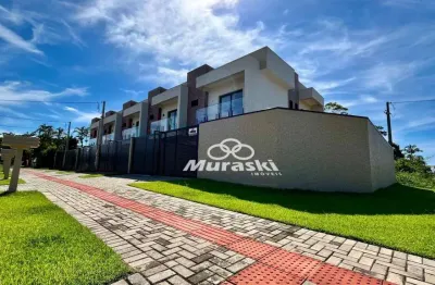 Sobrado com 3 dormitórios à venda, 96 m² por r$ 695.000,00 - brejatuba - guaratuba/pr