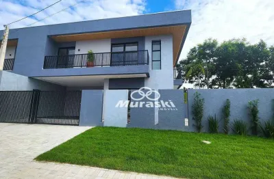 Sobrado com 3 dormitórios à venda, 147 m² por r$ 940.000,00 - cohapar - guaratuba/pr