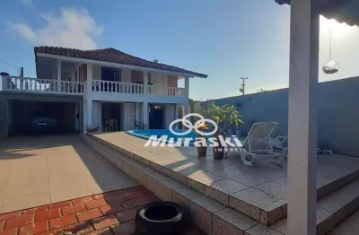 Sobrado com 4 dormitórios à venda, 280 m² por r$ 850.000,00 - brejatuba - guaratuba/pr