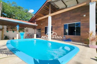 Casa com 5 dormitórios à venda, 110 m² por r$ 525.000,00 - cohapar - guaratuba/pr
