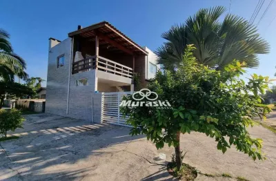Casa com 4 dormitórios à venda, 189 m² por r$ 600.000,00 - nereidas - guaratuba/pr