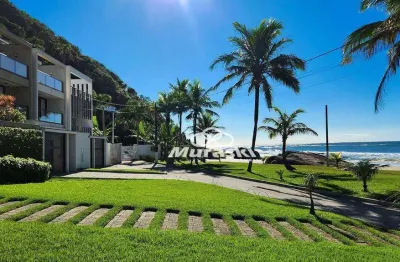 Casa beira mar para alugar, 160 m² por r$ 4.000/dia - centro - guaratuba/pr