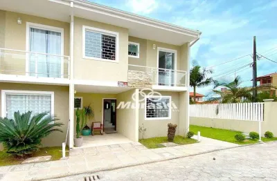 Sobrado com 3 dormitórios à venda, 108 m² por r$ 550.000,00 - brejatuba - guaratuba/pr