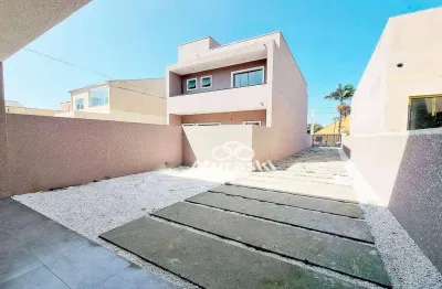 Sobrado com 3 dormitórios à venda, 132 m² por r$ 649.000,00 - balneario eliana - guaratuba/pr