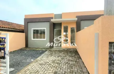 Casa com 2 dormitórios à venda, 56 m² por r$ 259.000 - coroados - guaratuba/pr