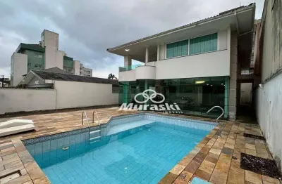 Casa com 5 dormitórios para alugar, 605 m² por r$ 4.500,00/dia - centro - guaratuba/pr