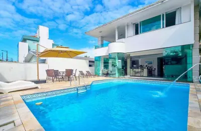 Sobrado no centro com 5 dormitórios para alugar, por r$ 4.500/dia - guaratuba/pr