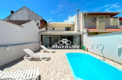 Sobrado com piscina, 3 dormitórios para alugar por r$ 3.691/mês - eliana - guaratuba/pr