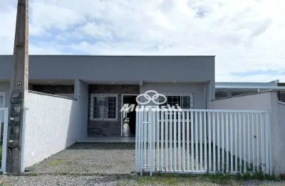 Casa com 3 dormitórios à venda, 70 m² por r$ 399.000,00 - coroados - guaratuba/pr