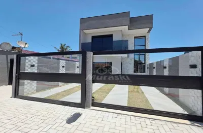 Sobrado com 3 dormitórios à venda, 137 m² por r$ 830.000,00 - balneario eliana - guaratuba/pr