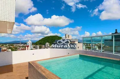 Cobertura com 3 dormitórios à venda por r$ 2.200.000,00 - centro - guaratuba/pr