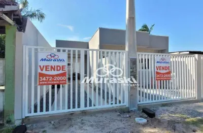 Casa com 2 dormitórios à venda, 64 m² por r$ 330.000,00 - piçarras - guaratuba/pr