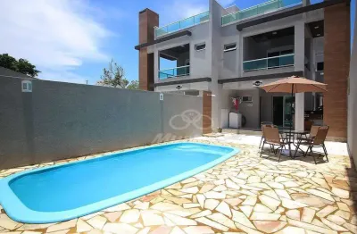 Sobrado com 3 dormitórios para alugar, 182 m² por r$ 800,00/dia - nereidas - guaratuba/pr
