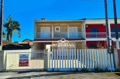 Sobrado com 4 dormitórios para alugar, 19000 m² por r$ 600,00/dia - centro - guaratuba/pr