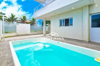 Casa com 3 dormitórios à venda, 136 m² por r$ 850.000,00 - centro - guaratuba/pr