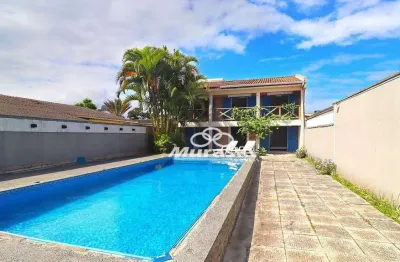 Sobrado com 6 dormitórios para alugar por r$ 1.600,00/dia - centro - guaratuba/pr
