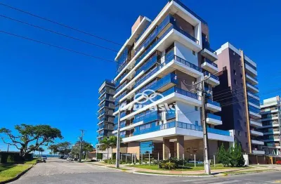 Apartamento com 3 dormitórios para alugar, 192 m² por diária - centro - guaratuba/pr