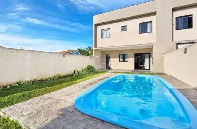 Sobrado com 3 dormitórios à venda, 122 m² por r$ 850.000,00 - coroados - guaratuba/pr