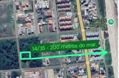 Terreno à venda, 490 m² por r$ 360.000,00 - brejatuba - guaratuba/pr