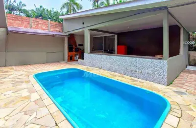 Casa com 5 dormitórios à venda, 560 m² por r$ 750.000,00 - mirim - guaratuba/pr