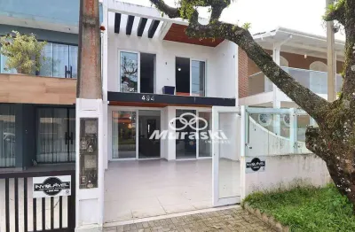 Sobrado com 3 dormitórios para alugar, 120 m² por r$ 900,00/dia - centro - guaratuba/pr
