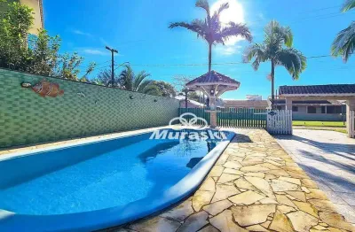 Casa com 4 dormitórios para alugar, 150 m² por r$ 720,00/dia - coroados - guaratuba/pr