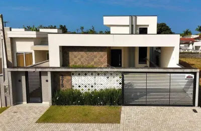 Casa com 4 dormitórios à venda, 166 m² por r$ 1.785.000,00 - nereidas - guaratuba/pr