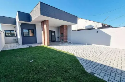 Casa com 3 dormitórios à venda, 77 m² por r$ 390.000,00 - cohapar - guaratuba/pr