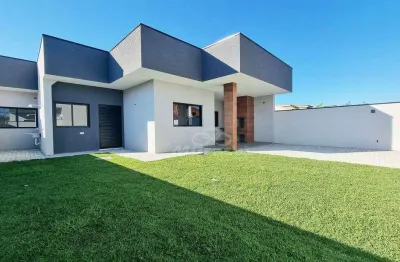 Casa com 3 dormitórios à venda, 78 m² por r$ 410.000,00 - cohapar - guaratuba/pr