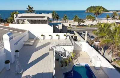 Casa com 4 dormitórios à venda, 429 m² por r$ 4.500.000,00 - centro - guaratuba/pr