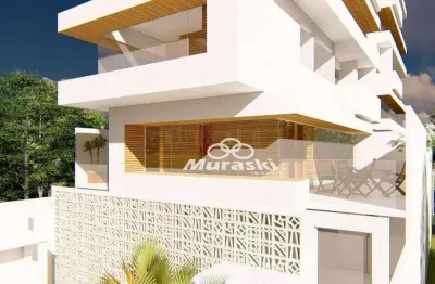 Cobertura com 3 dormitórios à venda, 167 m² por r$ 1.661.796,00 - centro / brejatuba - guaratuba/pr