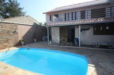 Sobrado com 4 dormitórios para alugar por r$ 1.200,00/dia - coroados - guaratuba/pr