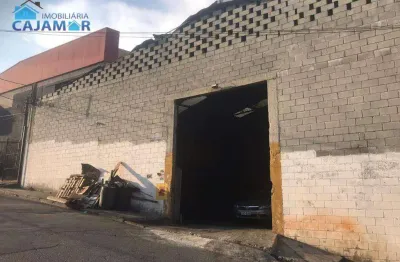 Galpão para alugar, 650 m² por r$ 8.250,00/mês - jardim califórnia - barueri/sp