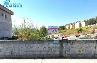 Terreno à venda, 162 m² por r$ 170.000,00 - jordanésia - cajamar/sp