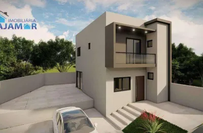 Casa com 3 dormitórios à venda, 101 m² por r$ 680.000,00 - jordanésia - cajamar/sp