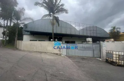 Galpão para alugar, 400 m² por r$ 7.850,00/mês - glebas - franco da rocha/sp