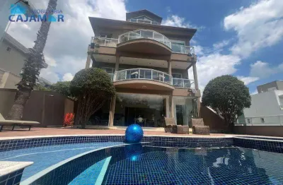 Casa com 5 dormitórios à venda, 700 m² por r$ 7.400.000,00 - alphaville - santana de parnaíba/sp
