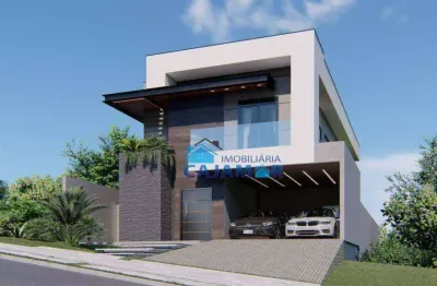 Casa com 3 dormitórios à venda, 224 m² por r$ 2.450.000 - new ville - santana de parnaíba/sp