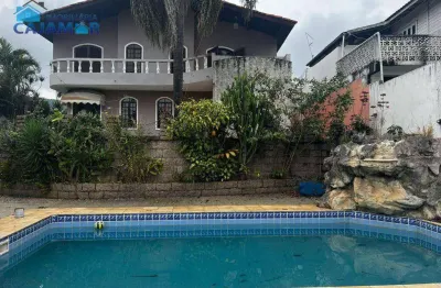 Casa com 3 dormitórios à venda, 591 m² por r$ 1.200.000,00 - alpes dos araçás (jordanésia) - cajamar/sp
