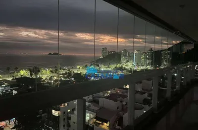 Apartamento com 3 dormitórios à venda, 95 m² por r$ 850.000 - vila júlia - guarujá/sp