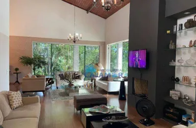Casa com 4 dormitórios à venda, 610 m² por r$ 2.600.000,00 - village scorpios i - cajamar/sp