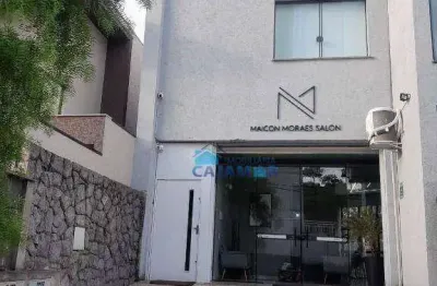 Salão para alugar, 128 m² por r$ 4.300/mês - portal dos ipês - cajamar/sp