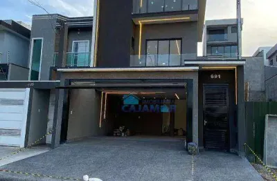 Casa com 3 dormitórios à venda, 180 m² por r$ 1.400.000 - portais (polvilho) - cajamar/sp