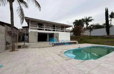 Casa com 6 dormitórios para alugar, 800 m² por r$ 8.000,00/mês - chácara do rosário - cajamar/sp
