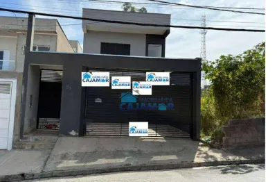 Casa com 3 dormitórios à venda, 123 m² por r$ 600.000,00 - colina maria luíza - cajamar/sp
