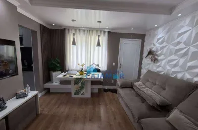 Apartamento com 2 dormitórios à venda, 47 m² por r$ 260.000,00 - paraíso (polvilho) - cajamar/sp