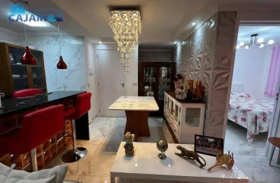 Apartamento com 2 dormitórios para alugar, 58 m² por r$ 3.500,00/mês - polvilho - cajamar/sp