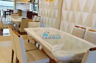 Apartamento com 3 dormitórios para alugar, 128 m² por r$ 13.000,00/mês - vila virgínia - jundiaí/sp