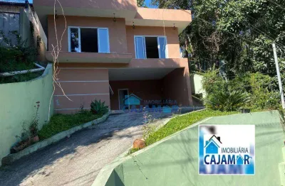 Casa com 3 dormitórios à venda, 214 m² por R$ 800.000 - Alpes dos Araçás (Jordanésia) - Cajamar/SP