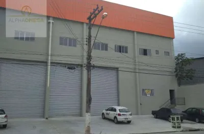 Galpão para alugar, 1150 m² por r$ 28.750/mês - altos de jordanésia - cajamar/sp